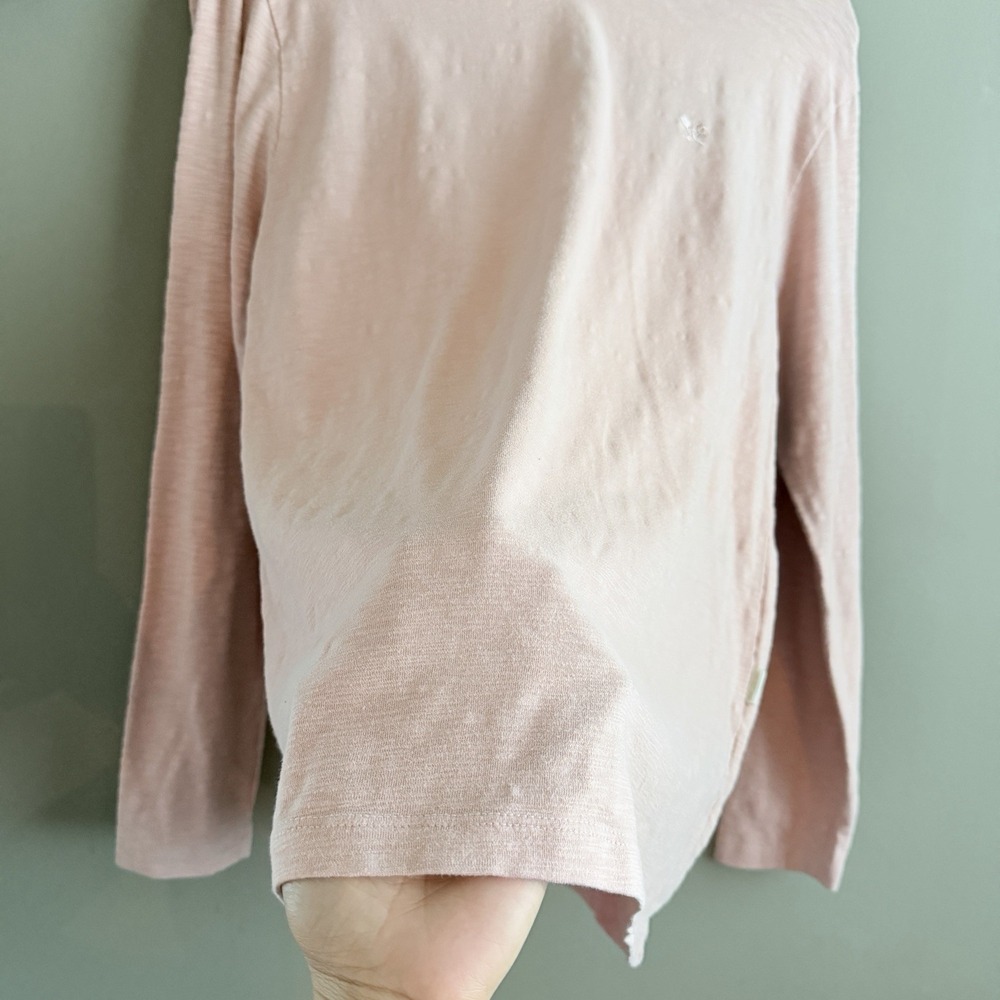 Aimé Leon Dore Light Pink Long Sleeve Logo Tee Shirt‎ Size S Made in Vietnam - Picture 2 of 11